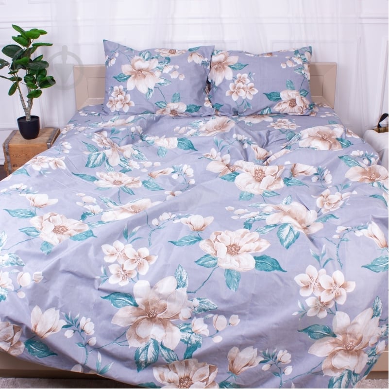 Комплект постельного белья MirSon Microsatin Premium 15-0320 Mark мульти - фото 1