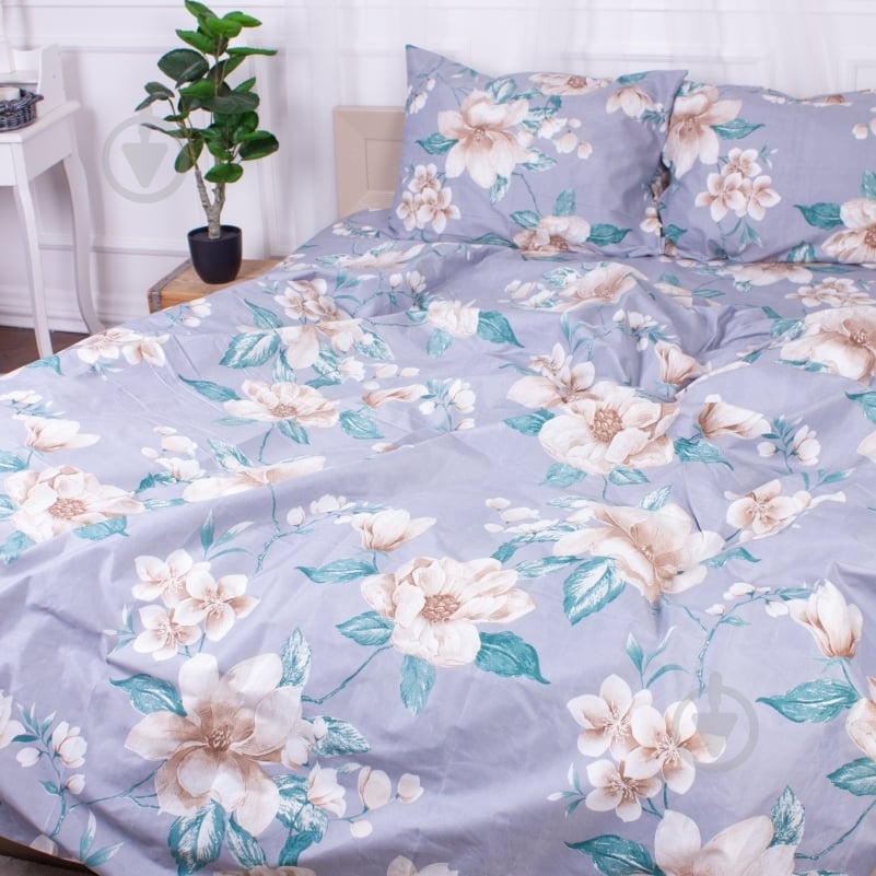 Комплект постельного белья MirSon Microsatin Premium 15-0320 Mark мульти - фото 2