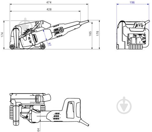 Штроборез Metabo MFE 40 604040900 - фото 11 Штроборез Metabo MFE 40 604040900 - фото 11