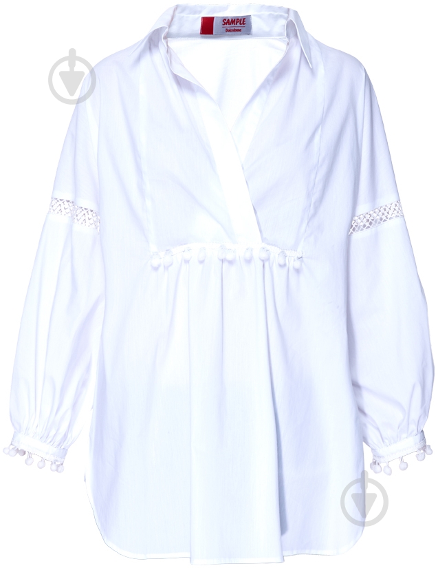 Блуза Dolcedonna Кейтлин Б-17 р. 48 белый БЗ-18630 - фото 5