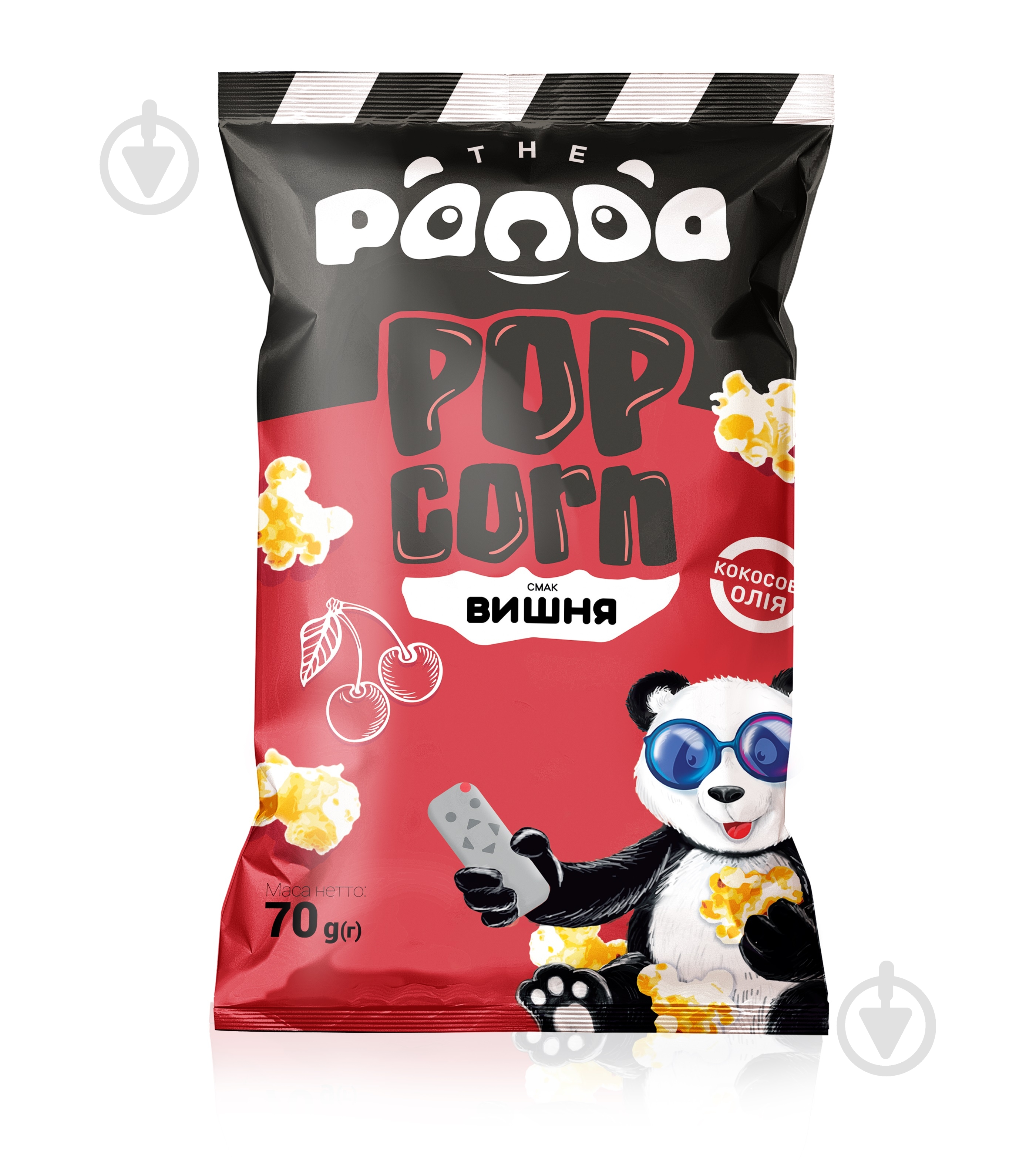 Попкорн Panda Вишня 70 г - фото 1