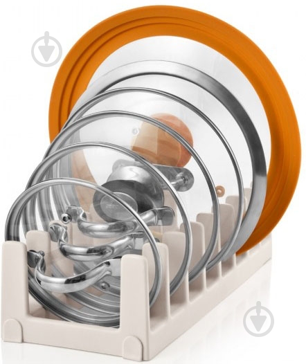 Подставка для крышек Tescoma 370 x 148 мм пластик Flexispace 899480 - фото 2