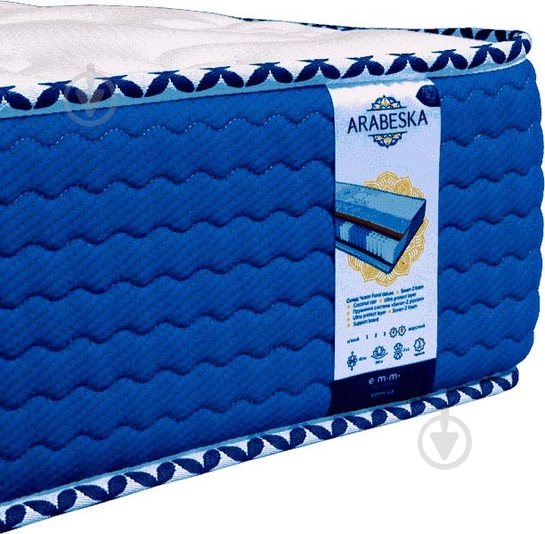 Матрас беспружинный Boho ЕММ 180x200 см - фото 6