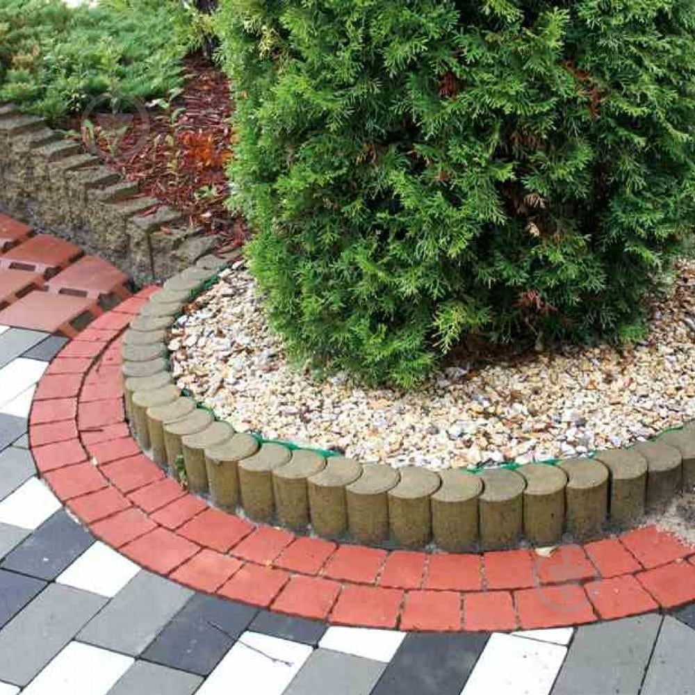 Бордюр Золотий Мандарин парковий круглий повний прокрас (завод) сірий 500х250х80 мм (10408361) - фото 2 Бордюр Золотий Мандарин парковий круглий повний прокрас (завод) сірий 500х250х80 мм (10408361) - фото 2