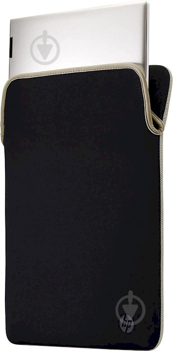 Чехол HP Reversible Protective Sleeve 15.6" black/gold (2F2K6AA) - фото 2