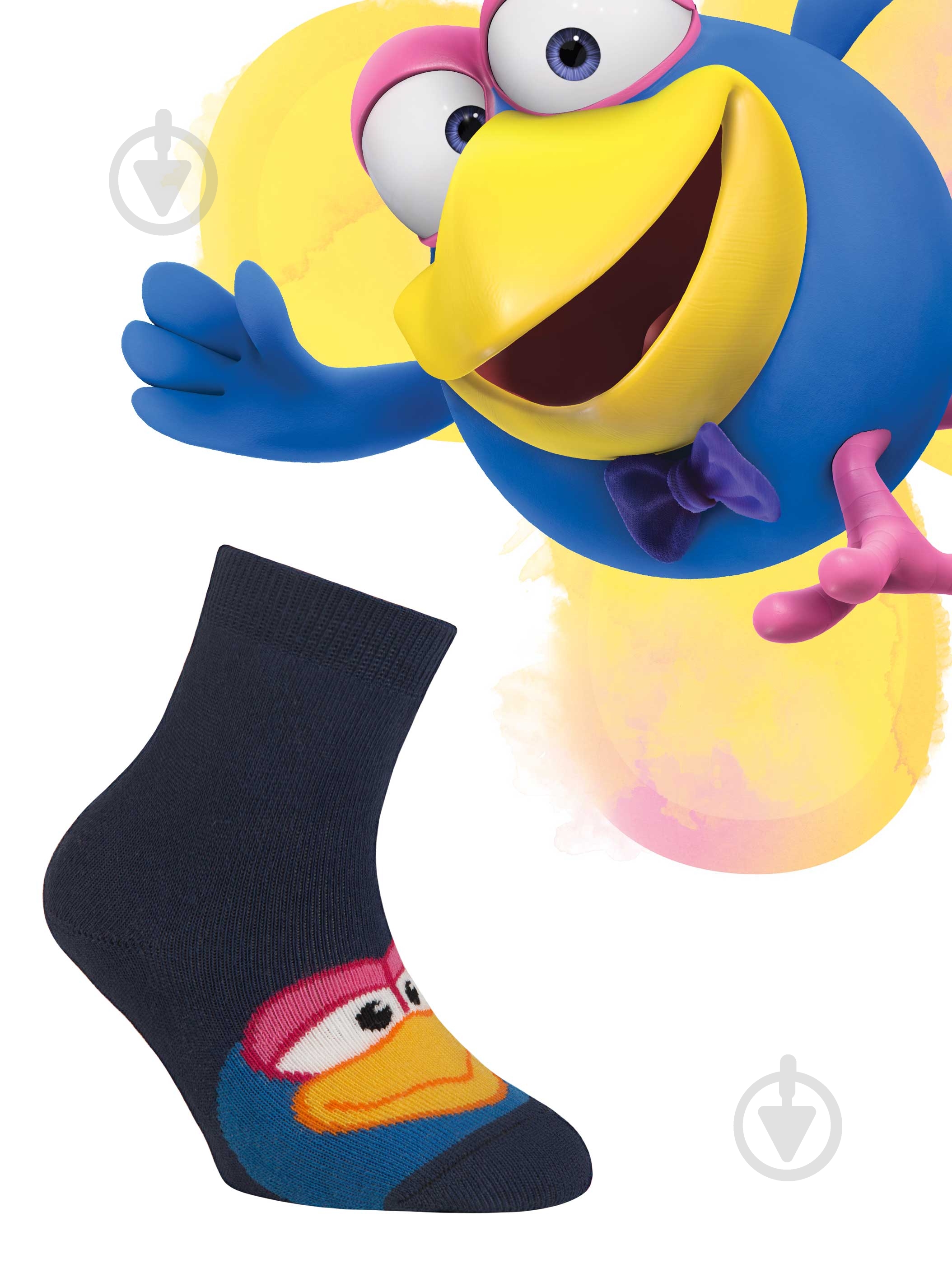 Шкарпетки дитячі для дівчатокдля хлопчиків Conte-Kids Смішарики (махрові) 7С-46СП 268 р.16 темно-синій - фото 2 Шкарпетки дитячі для дівчатокдля хлопчиків Conte-Kids Смішарики (махрові) 7С-46СП 268 р.16 темно-синій - фото 2