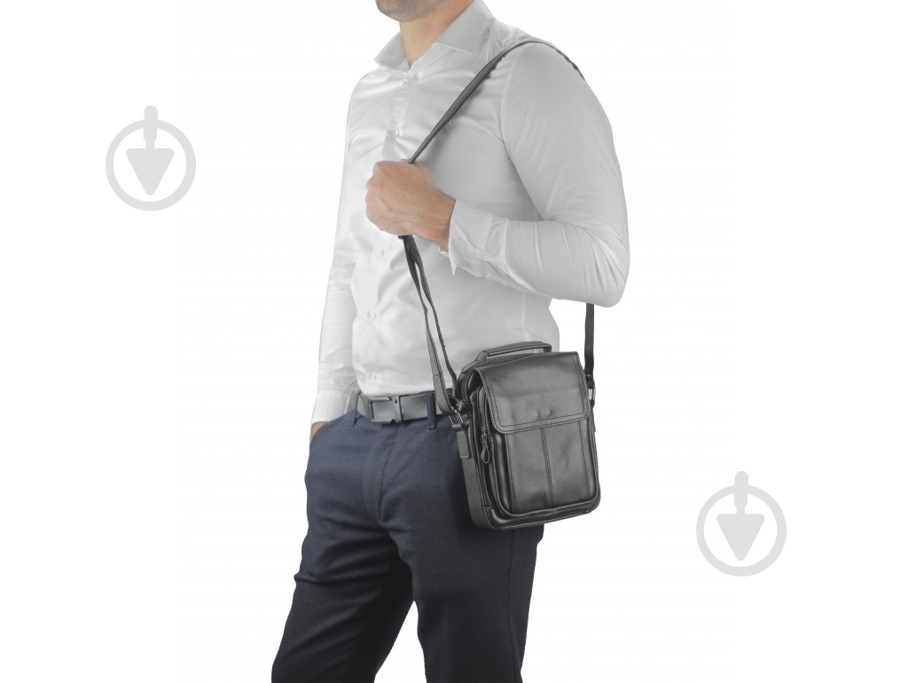 Барсетка чоловіча Tiding Bag N2-8017A чорний - фото 4