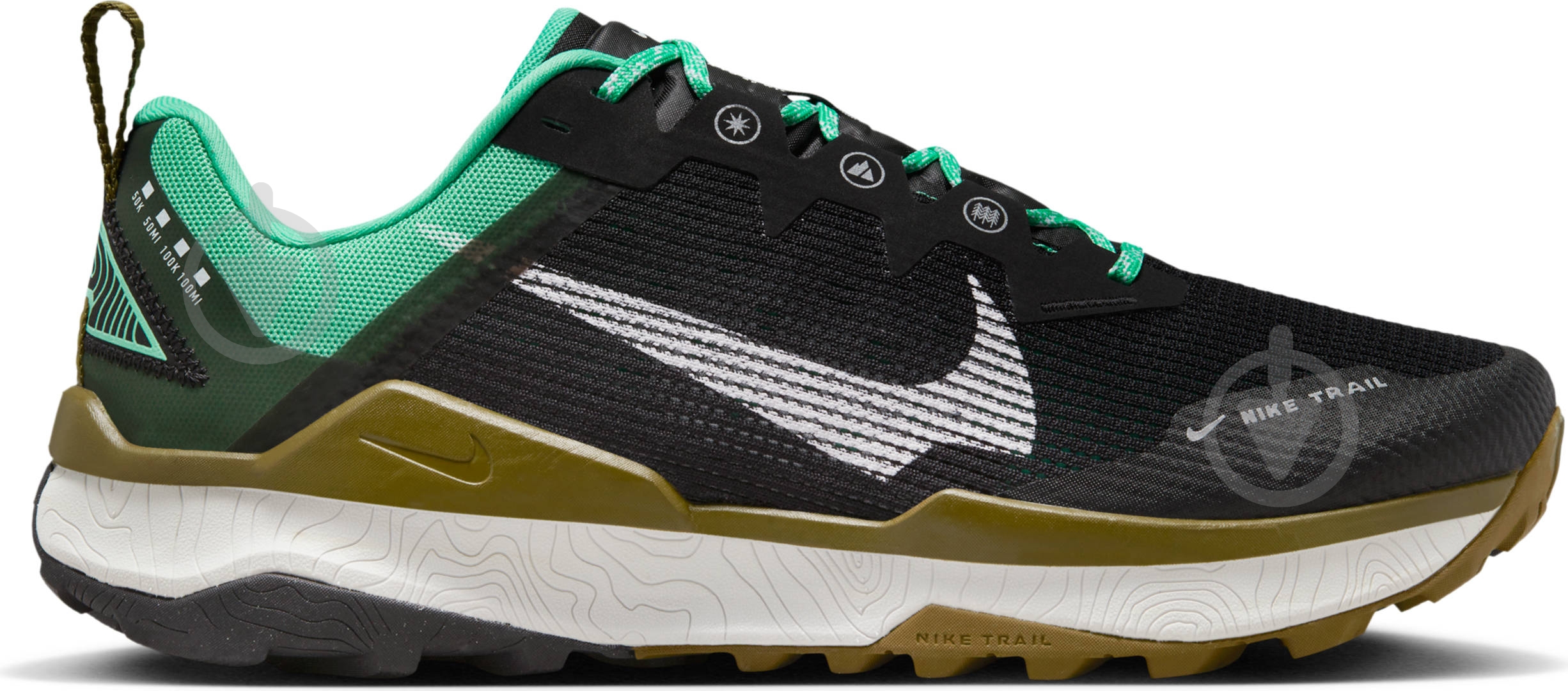 ᐉ Кроссовки мужские Nike REACT WILDHORSE 8 DR2686-002 р.46 черные