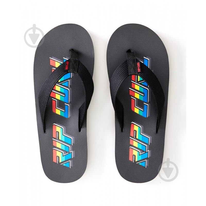 Вьетнамки Rip Curl Bob Cush TCTAS1-4432 р.40 черно-сине-коралловый - фото 2