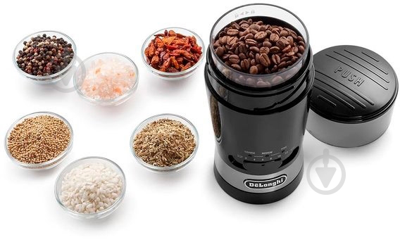 Кофемолка Delonghi KG 210 BK - фото 5