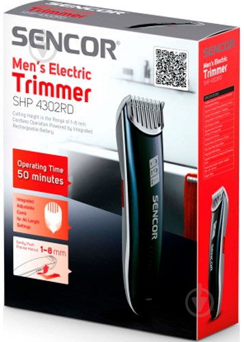 Машинка для стрижки Sencor SHP 4302RD - фото 8 Машинка для стрижки Sencor SHP 4302RD - фото 8