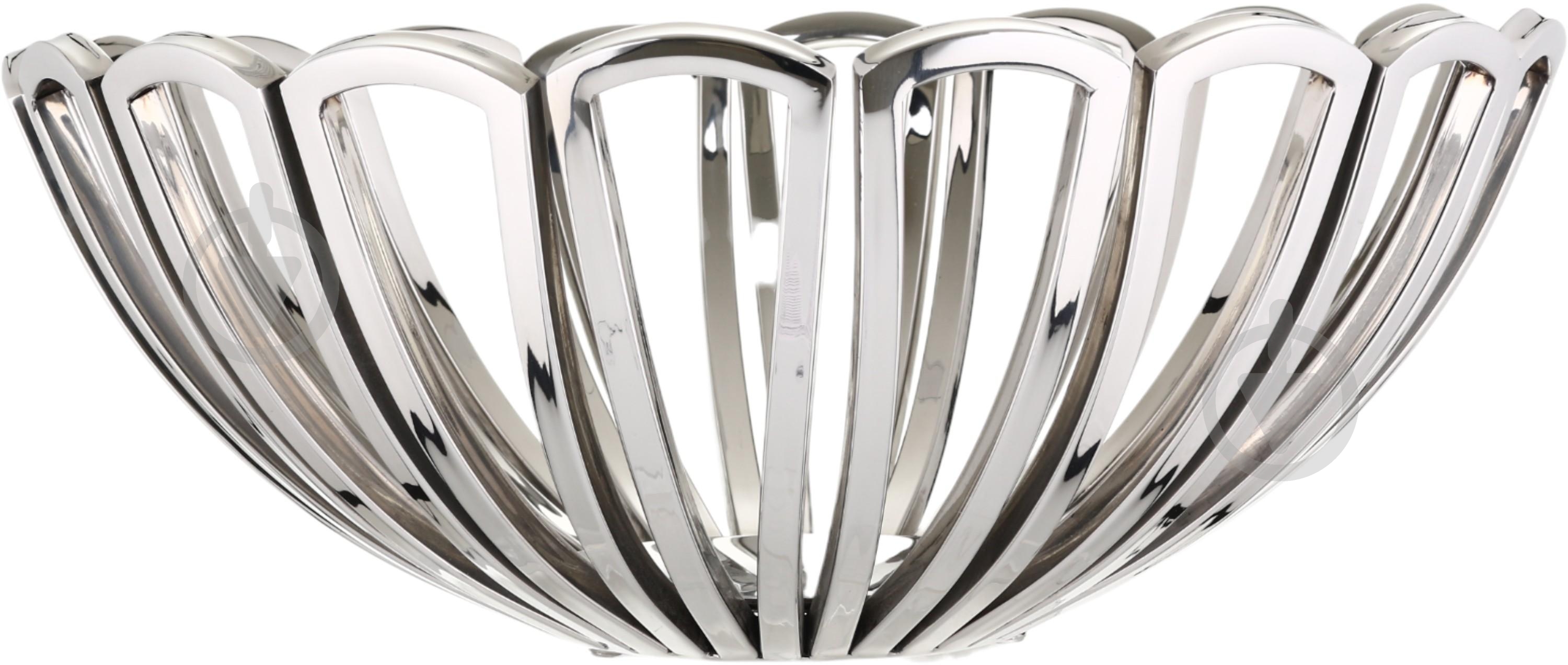 Фруктовница Inari Silver Daisy 41x16,5 см - фото 2