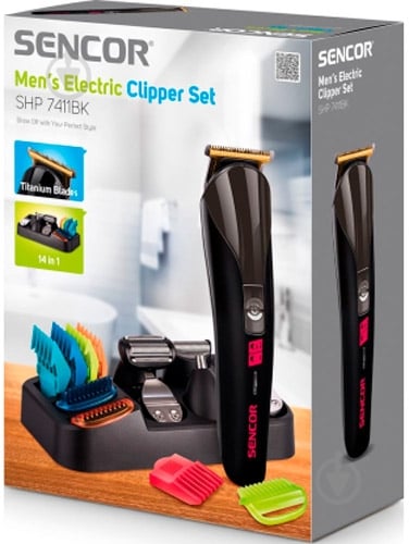 Машинка для підстригання Sencor SHP 7411BK - фото 6