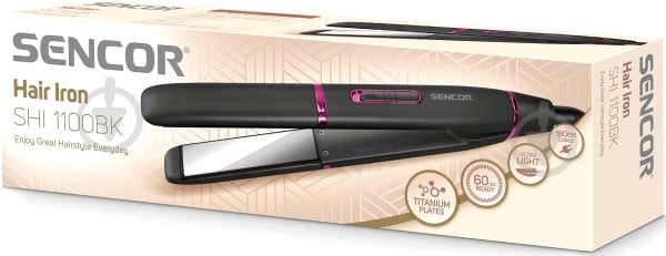 Выпрямитель для волос Sencor SHI 1100BK - фото 10 Выпрямитель для волос Sencor SHI 1100BK - фото 10