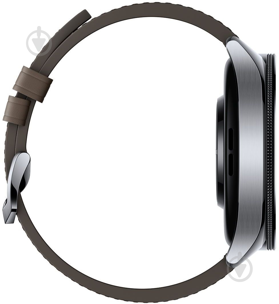Смарт-годинник Xiaomi Watch 2 Pro BT Silver with Brown Leather Strap silver (1006733) - фото 6