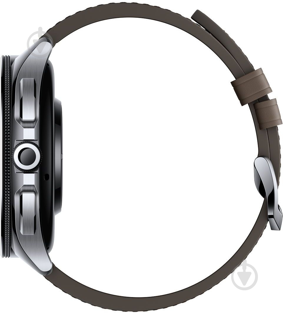 Смарт-годинник Xiaomi Watch 2 Pro BT Silver with Brown Leather Strap silver (1006733) - фото 5