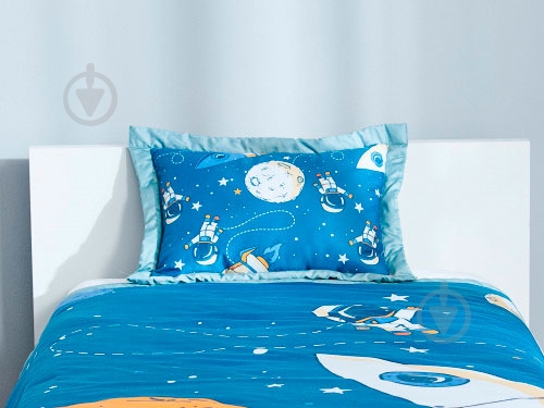 Подушка Dormeo Лан Космос синий с рисунком 40х60 см 110049120 - фото 5