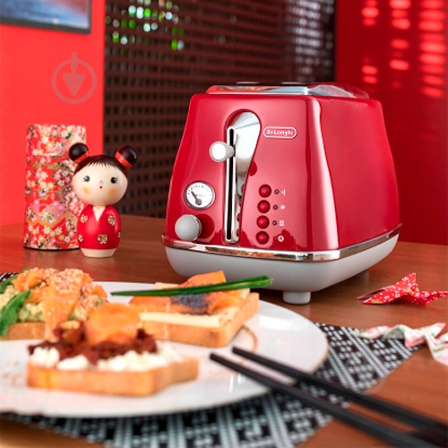 Тостер Delonghi CTOC 2103 R - фото 3