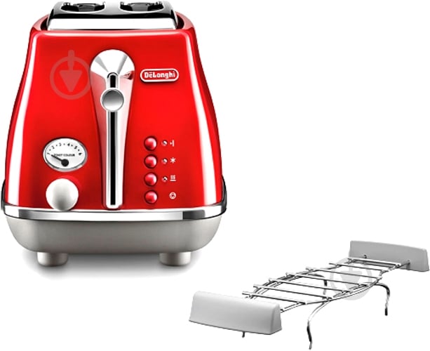 Тостер Delonghi CTOC 2103 R - фото 5