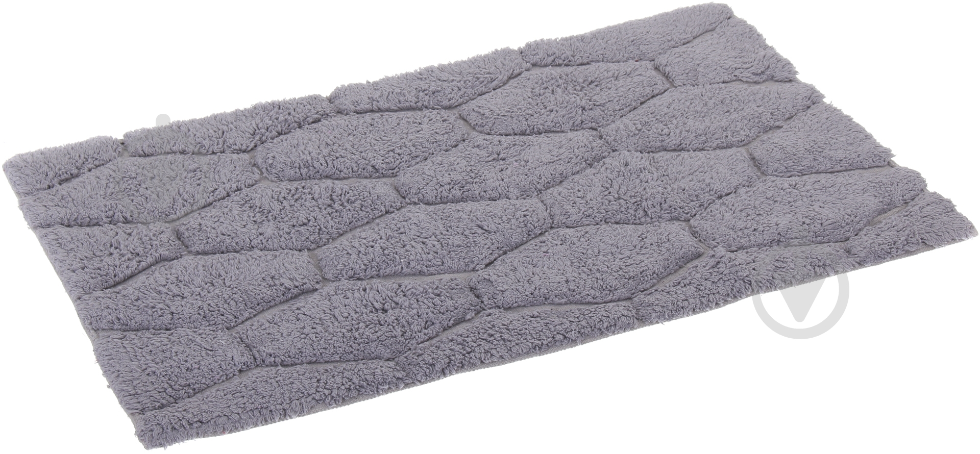 Килимок для ніг Turtle 50x80 см сірий Home Line - фото 1