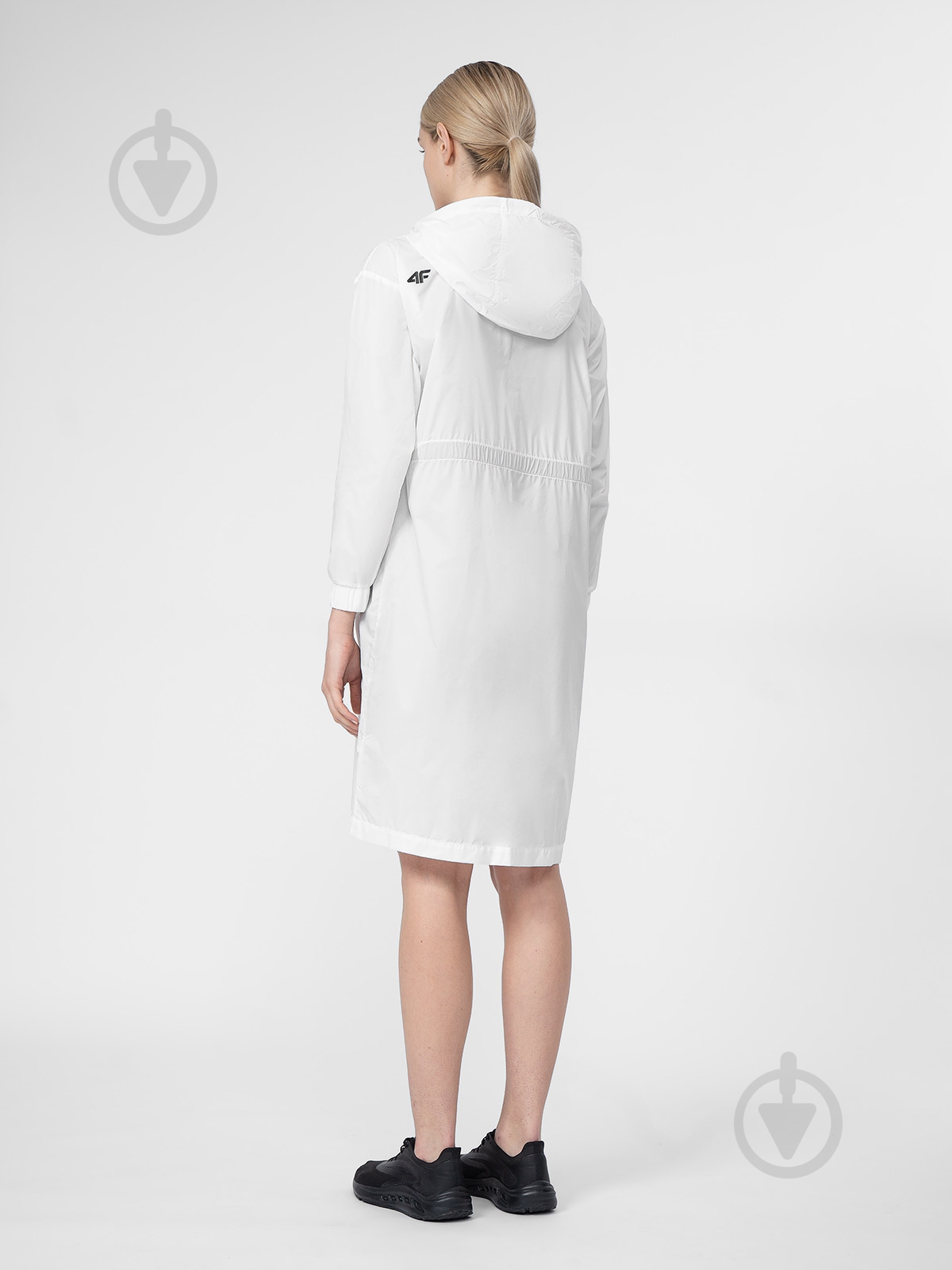 Ветровка женская демисезонная 4F JACKET F018 4FSS23TJACF018-10S р.M белая - фото 2