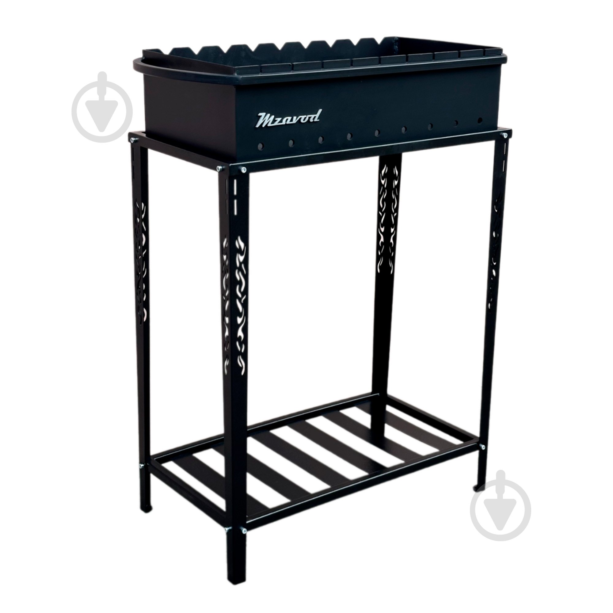 Мангал Metalzavod із розбірною дровницею на 9 шампурів 4 мм (MD9-4R) - фото 2 Мангал Metalzavod із розбірною дровницею на 9 шампурів 4 мм (MD9-4R) - фото 2