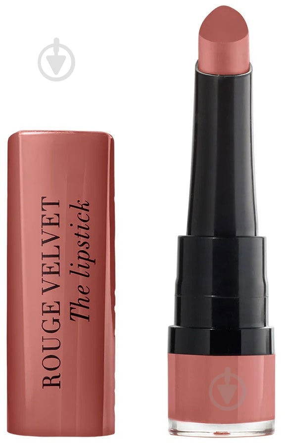 Помада губна BOURJOIS ROUGE VELVET 047 Rose Brule 2,4 г - фото 1 Помада губна BOURJOIS ROUGE VELVET 047 Rose Brule 2,4 г - фото 1
