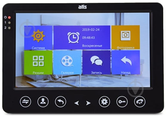 Видеодомофон Atis AD-720HD Black 111069 - фото 1