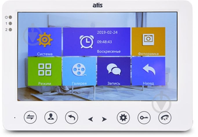 Видеодомофон Atis AD-720HD White 111068 - фото 1