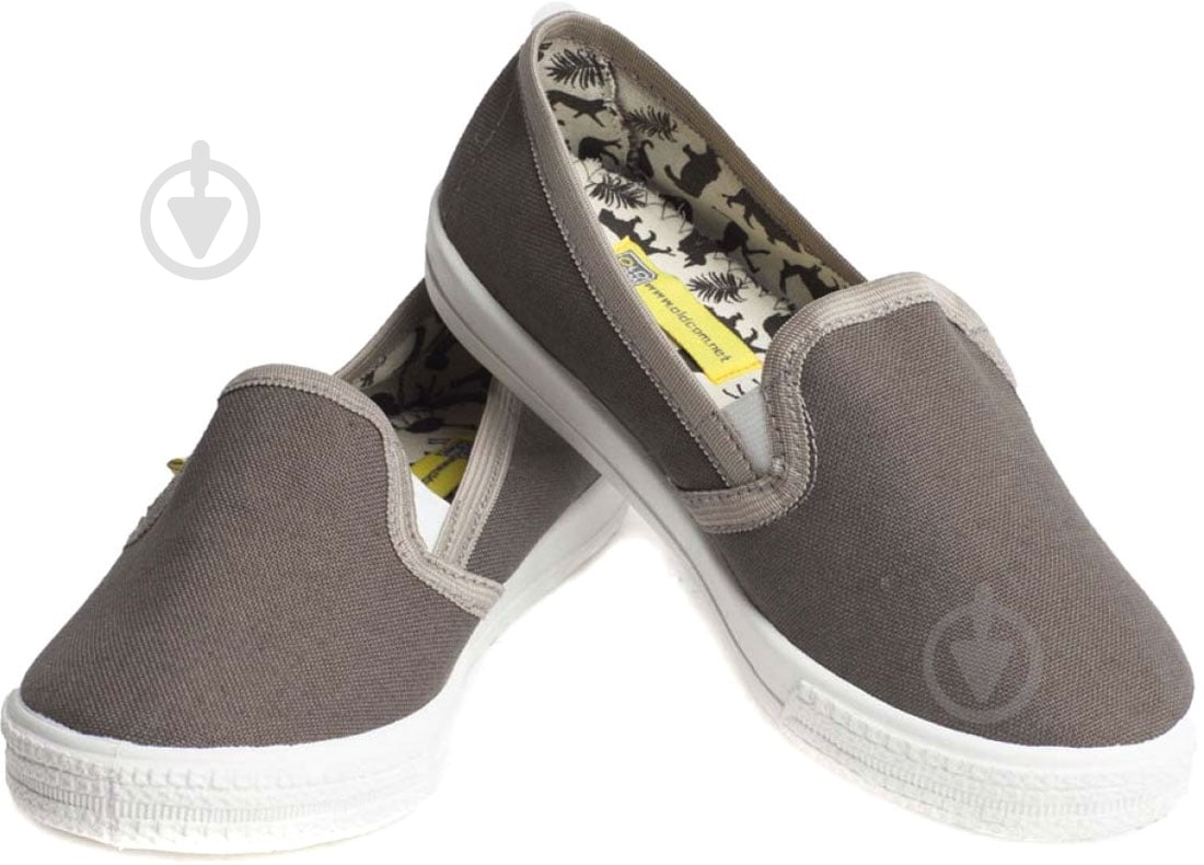 Слипоны для мальчика Oldcom Cooper р.30 серый - фото 1