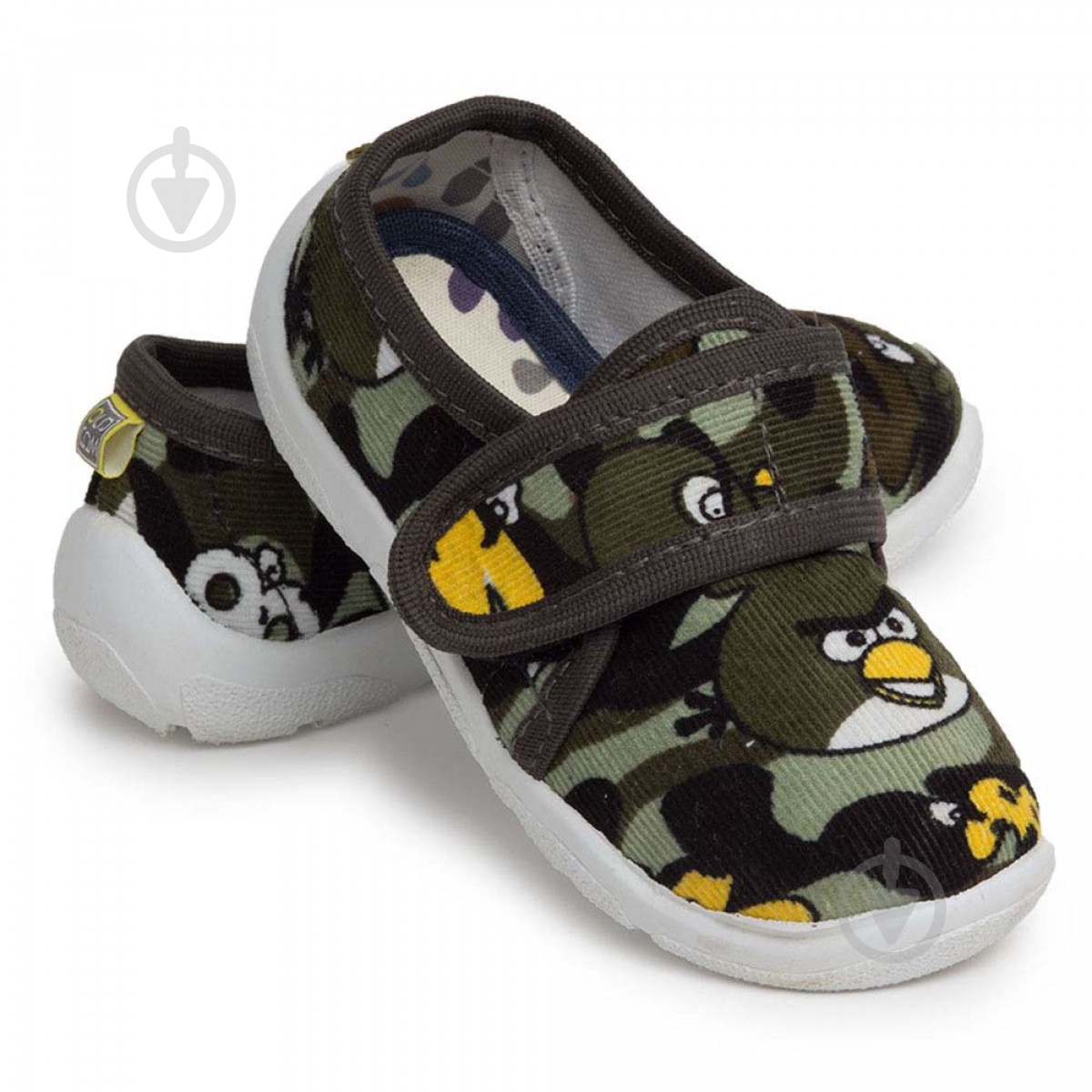 Тапки домашние для мальчика Oldcom ТipTop р.26 зеленый - фото 1