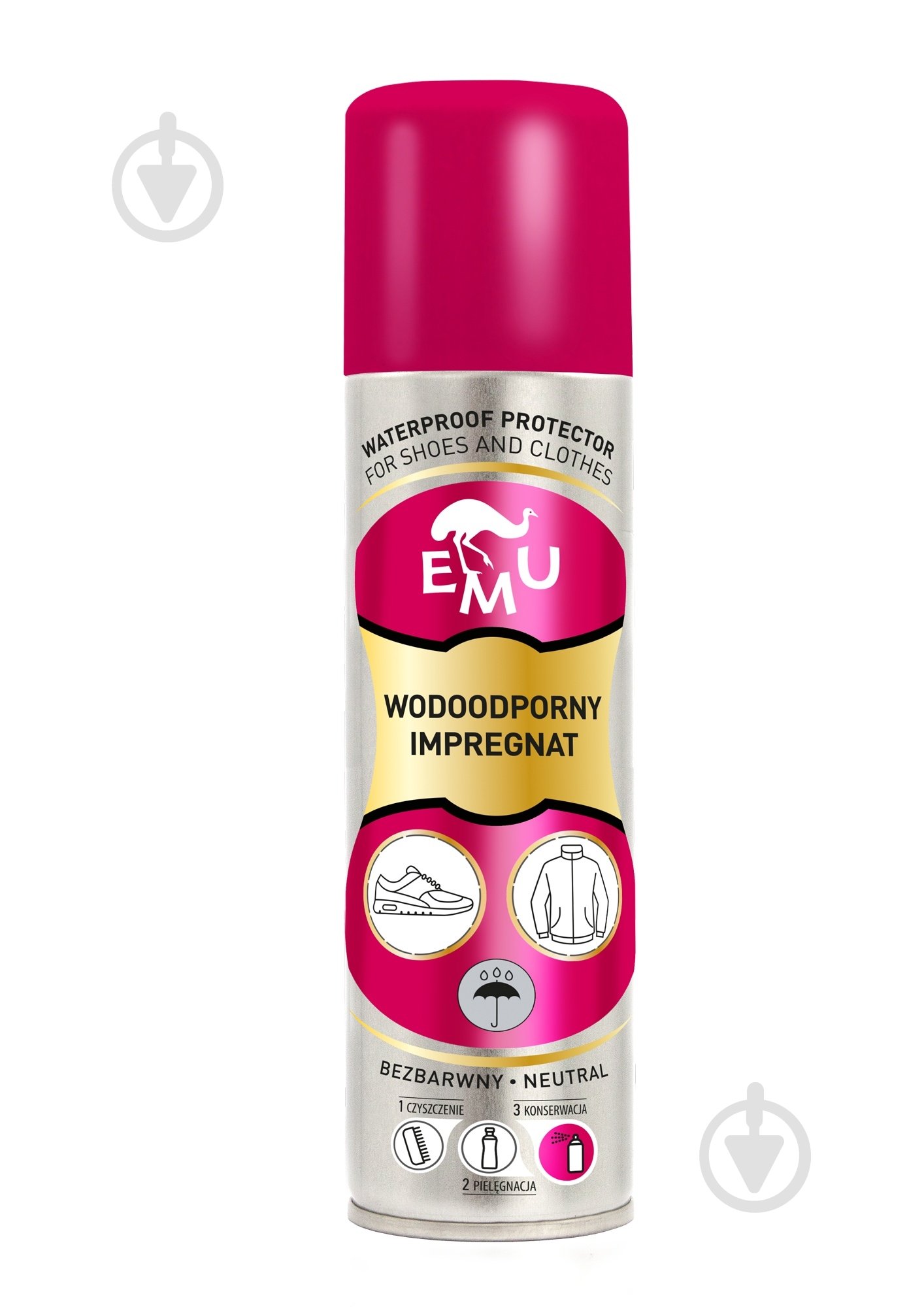 Пропитка водоотталкивающая VACO EMU бесцветная 250 мл - фото 1 Пропитка водоотталкивающая VACO EMU бесцветная 250 мл - фото 1