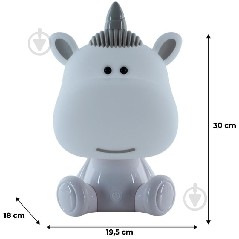 Светильник-ночник LED KITE Unicorn 2,5 Вт белый K24-491-1-1 - фото 3 Светильник-ночник LED KITE Unicorn 2,5 Вт белый K24-491-1-1 - фото 3
