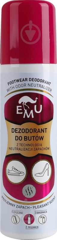 Дезодорант для обуви VACO EMU 2в1 150 мл - фото 2 Дезодорант для обуви VACO EMU 2в1 150 мл - фото 2