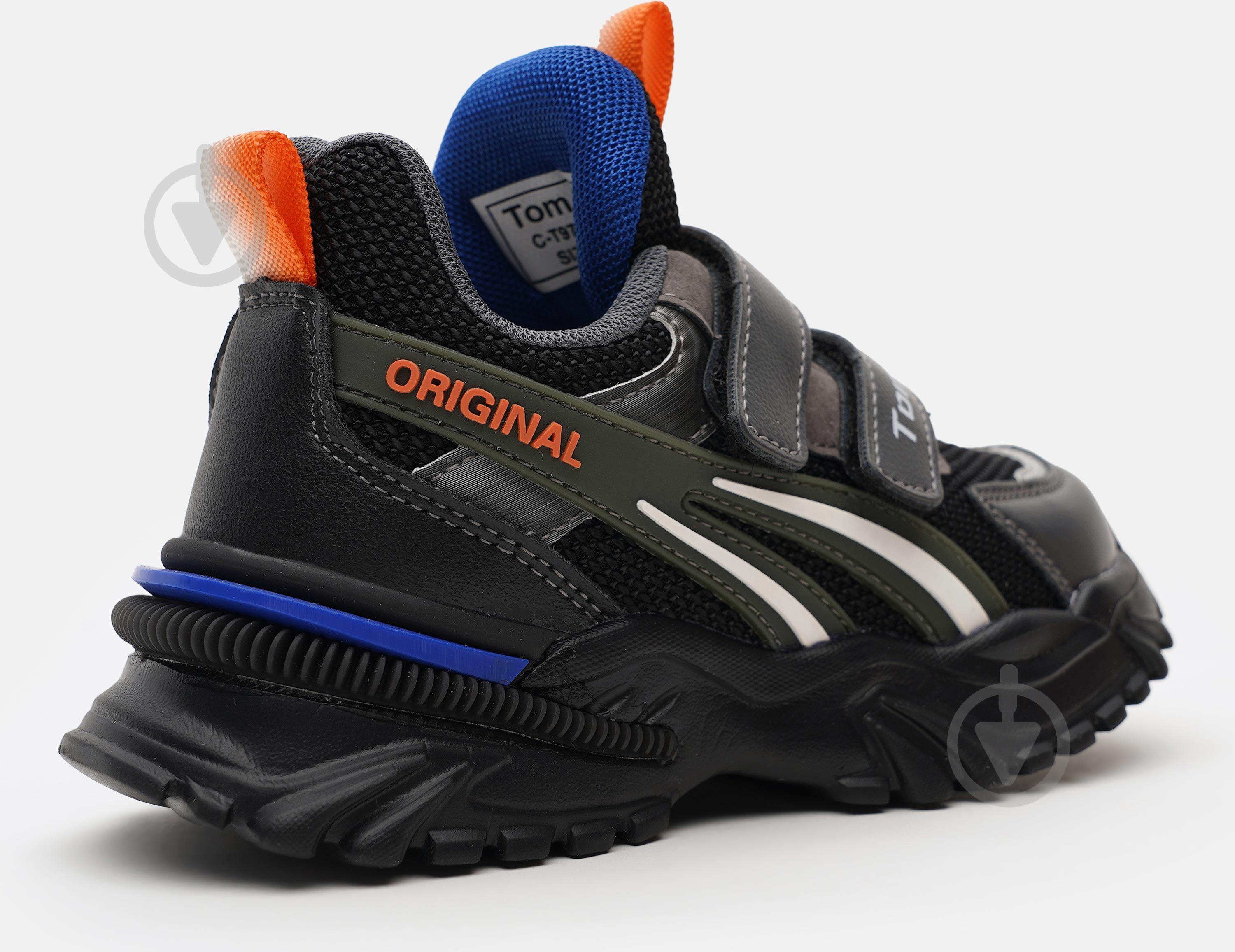 Кросівки для хлопчиків весняні TOM.M 9779D р.29 чорні - фото 4