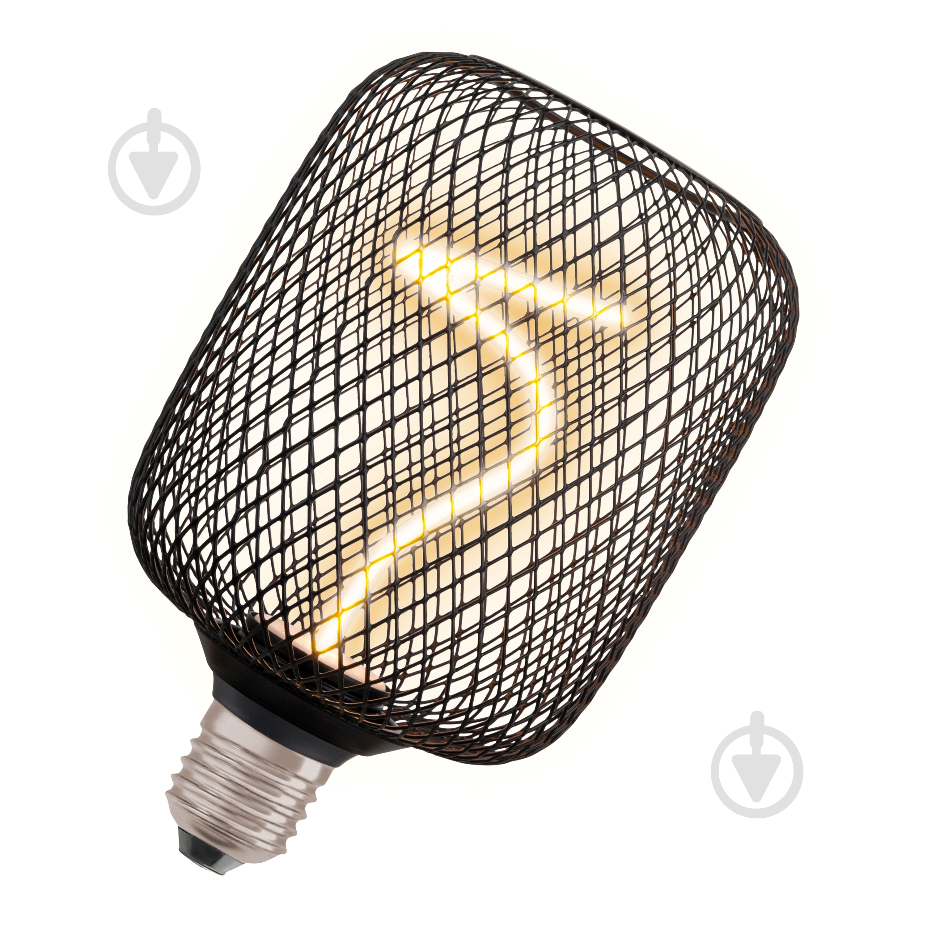 Лампа світлодіодна Ledvance OSRAM DECOR SPIRAL FILAMENT SQUARE Black 3,5 Вт E27 1800 К 220 В прозора - фото 2