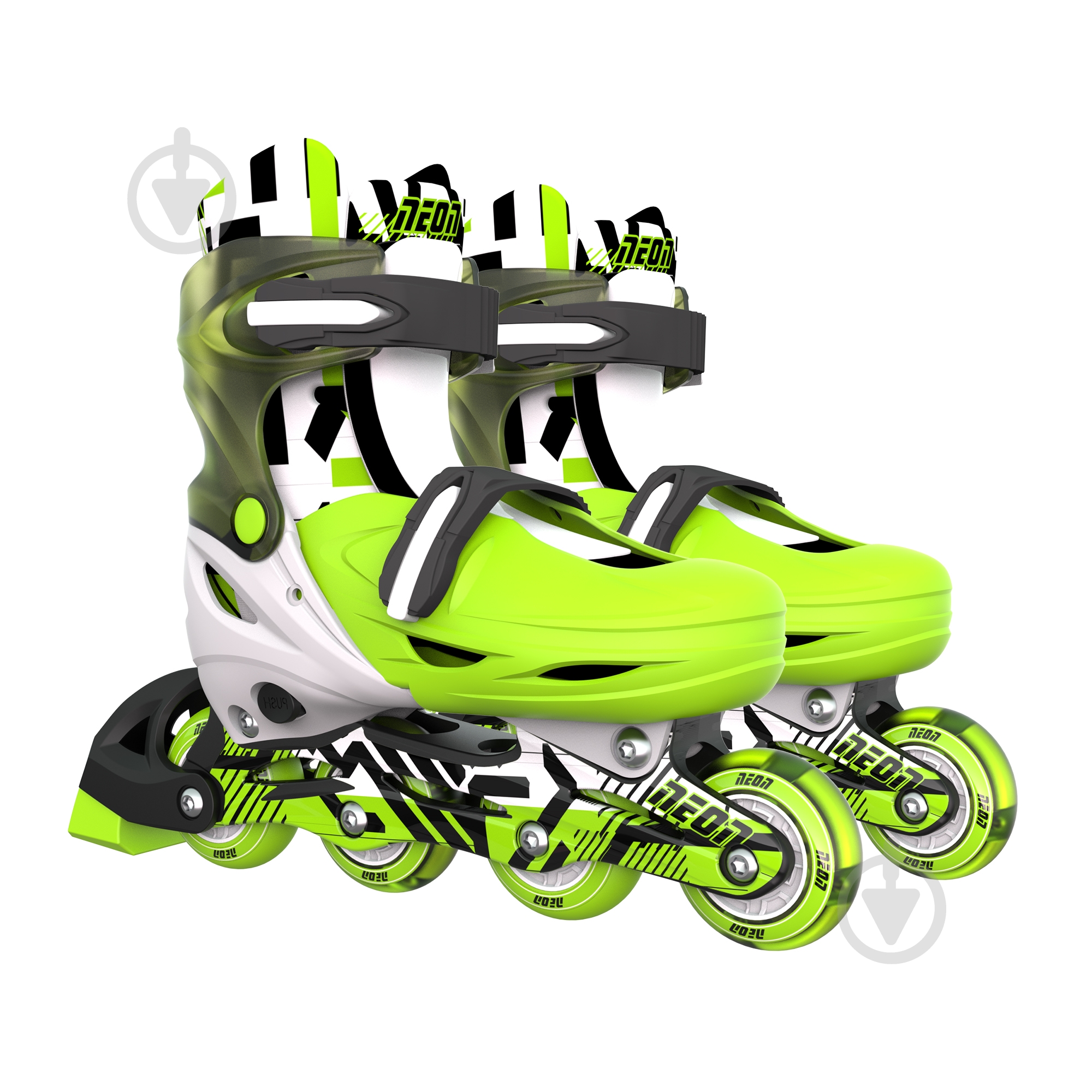 Роликові ковзани Neon Inline NI03G4 р. 34-35-36-37 green - фото 1 Роликові ковзани Neon Inline NI03G4 р. 34-35-36-37 green - фото 1