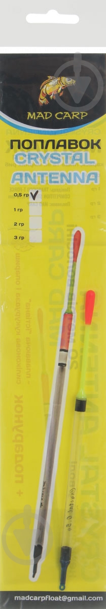 Поплавок Mad-Carp Crystal Antenna 0,5 г - фото 2