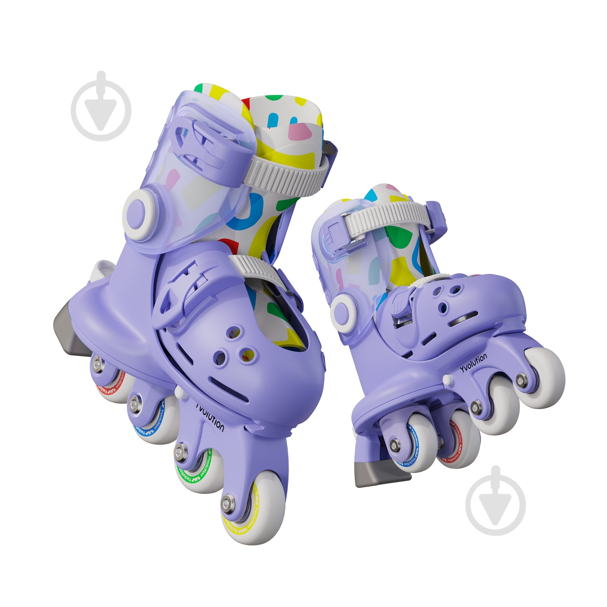 Роликові ковзани Yvolution YC03E4 р. 30-31-32-33 фіолетовий - фото 5 Роликові ковзани Yvolution YC03E4 р. 30-31-32-33 фіолетовий - фото 5
