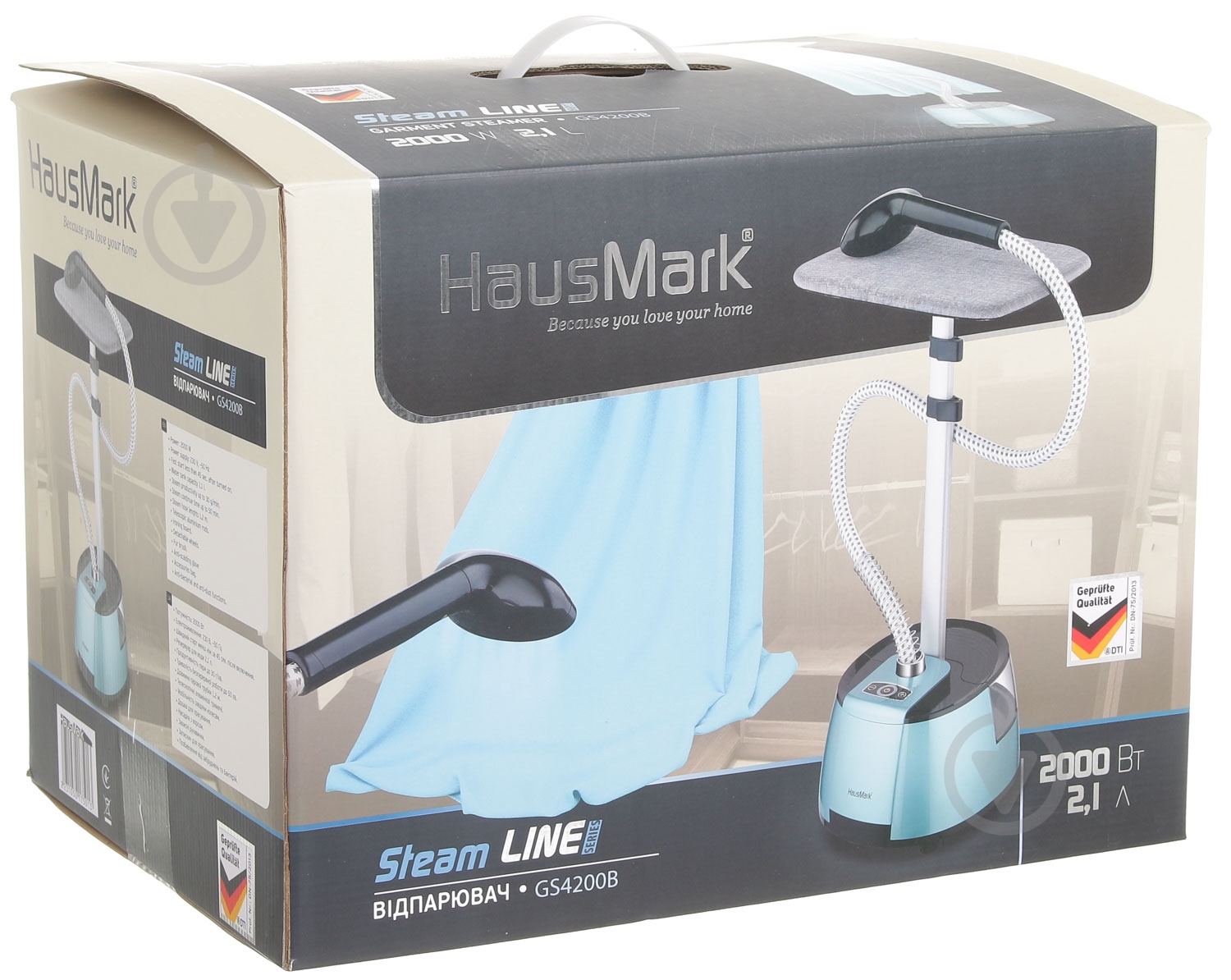 Отпариватель HausMark вертикальный GS4200B - фото 18 Отпариватель HausMark вертикальный GS4200B - фото 18