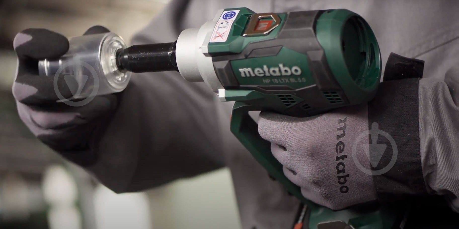 Пістолет для заклепок Metabo акумуляторний NP 18 LTX BL 5.0 619002500 - фото 21