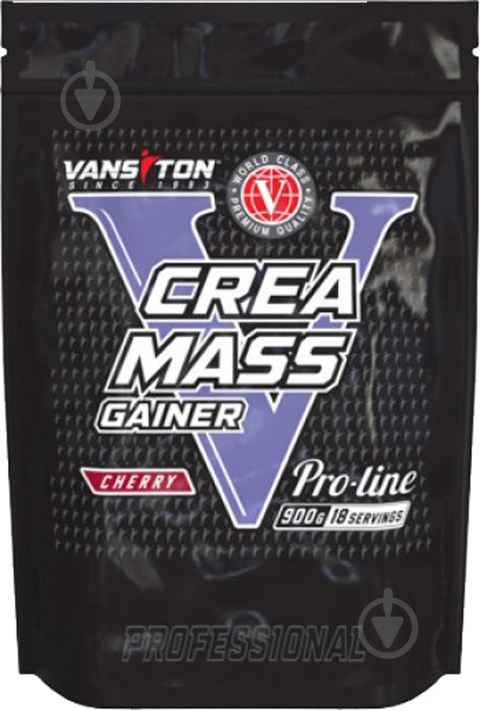 Гейнер Creamass Vansiton Вишня 0,9 кг - фото 1 Гейнер Creamass Vansiton Вишня 0,9 кг - фото 1