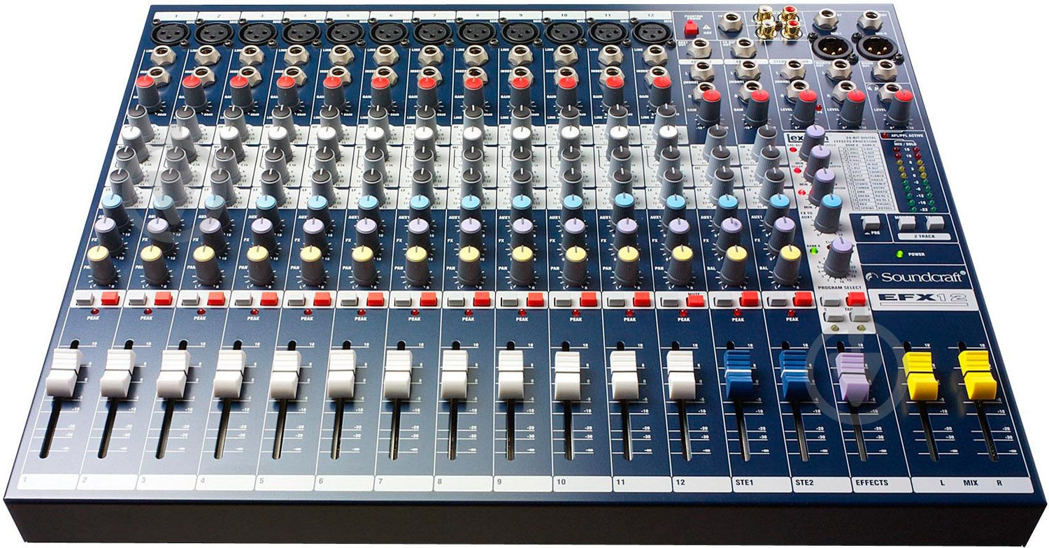 Пульт микшерный Soundcraft EFX12 - фото 1