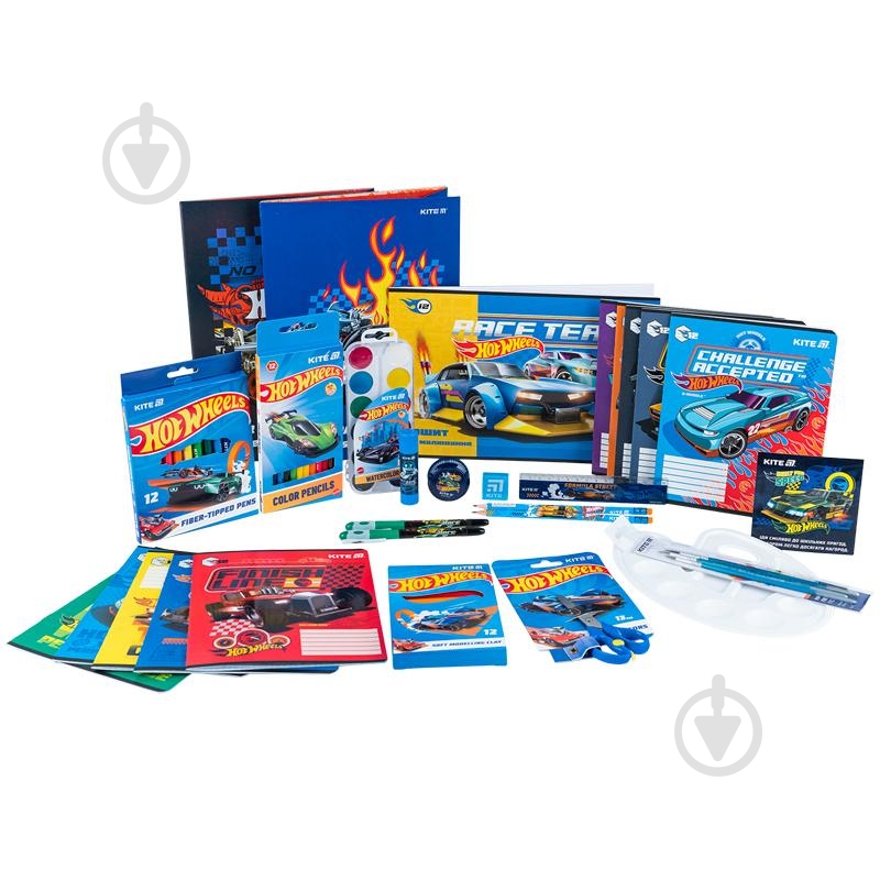 Набор KITE подарочный в школу s01 Hot Wheels - фото 3