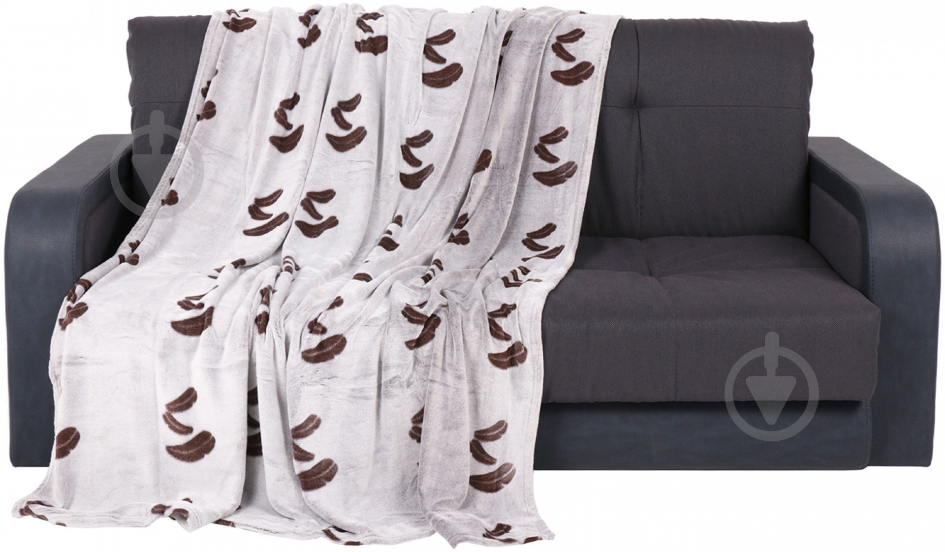 Плед Brown 160x200 см коричневый Songer und Sohne - фото 1 Плед Brown 160x200 см коричневый Songer und Sohne - фото 1