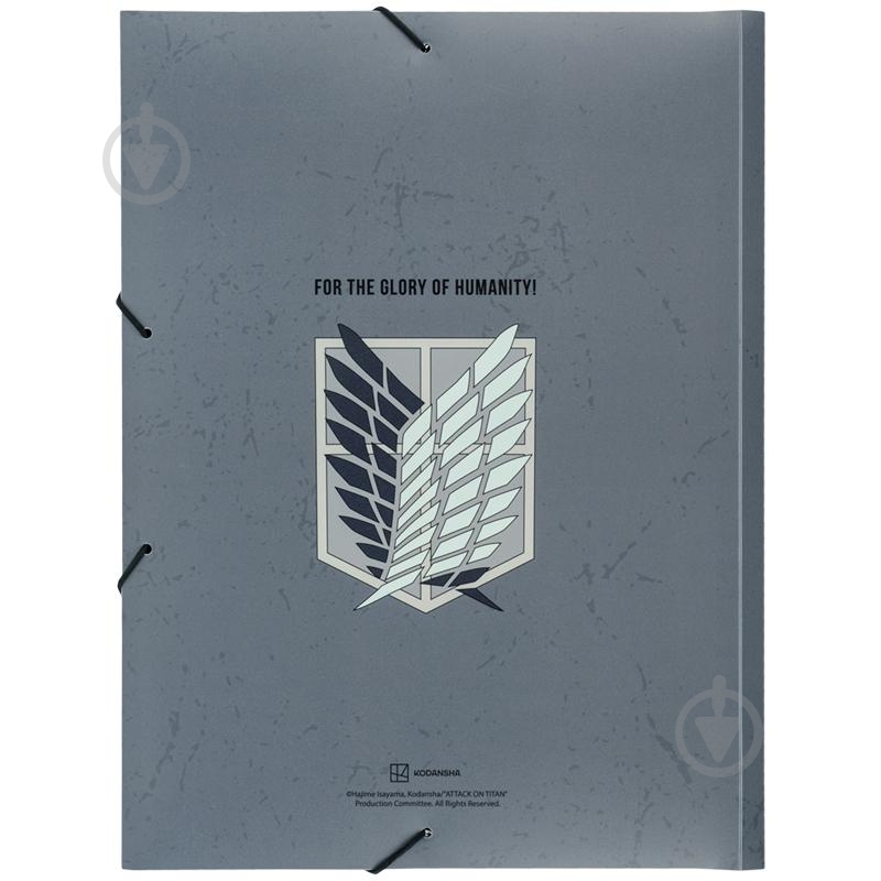 Папка на резинке А4 Attack on Titan KITE - фото 3