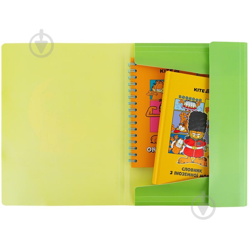 Папка на резинке А4 Garfield KITE - фото 4