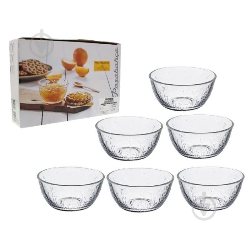 Набор салатников Pasabahce Marmelade 250 мл 6 шт. - фото 7 Набор салатников Pasabahce Marmelade 250 мл 6 шт. - фото 7