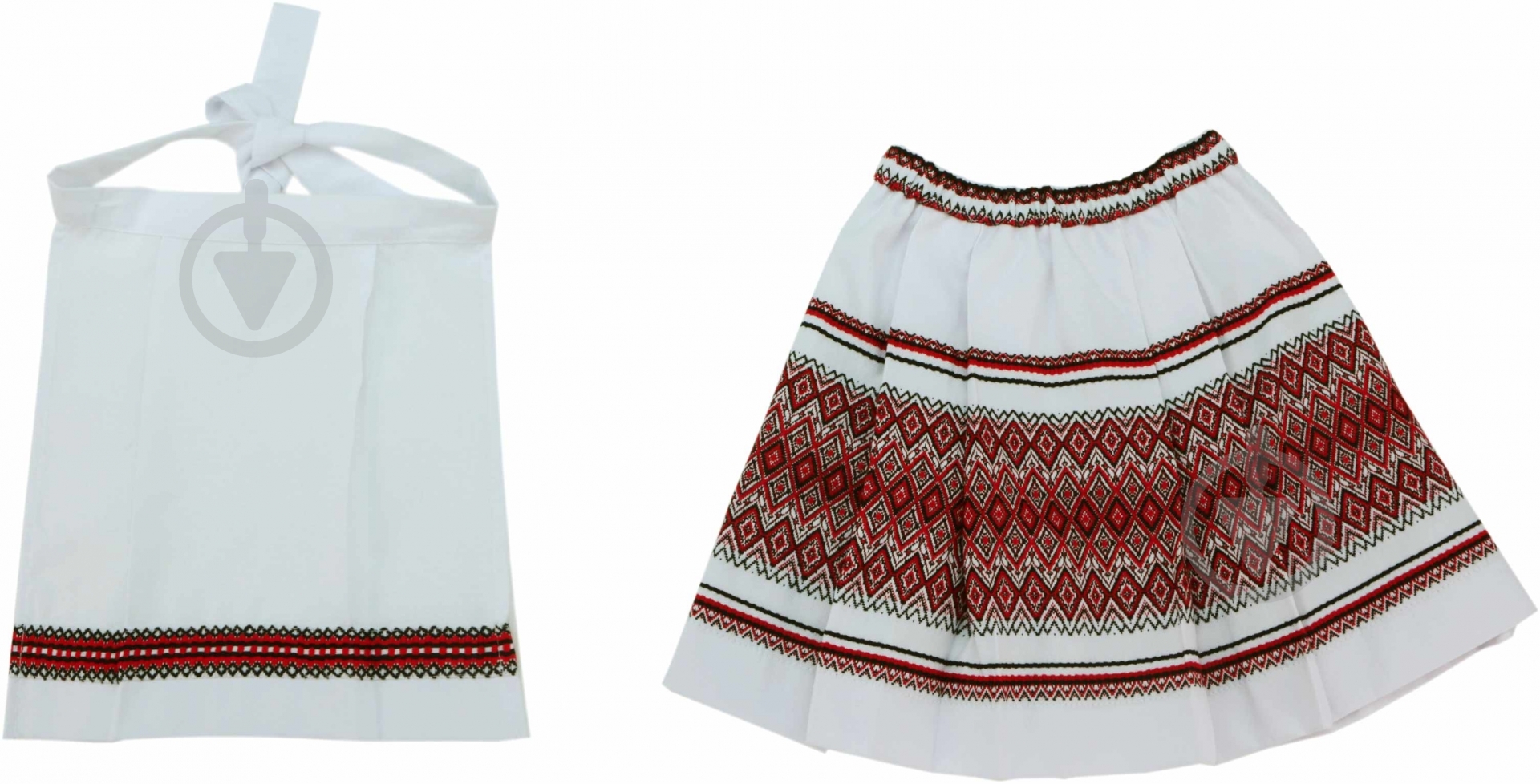 Юбка з фартухом Едельвіка р.білий білий 64-11/09 - фото 3 Юбка з фартухом Едельвіка р.білий білий 64-11/09 - фото 3