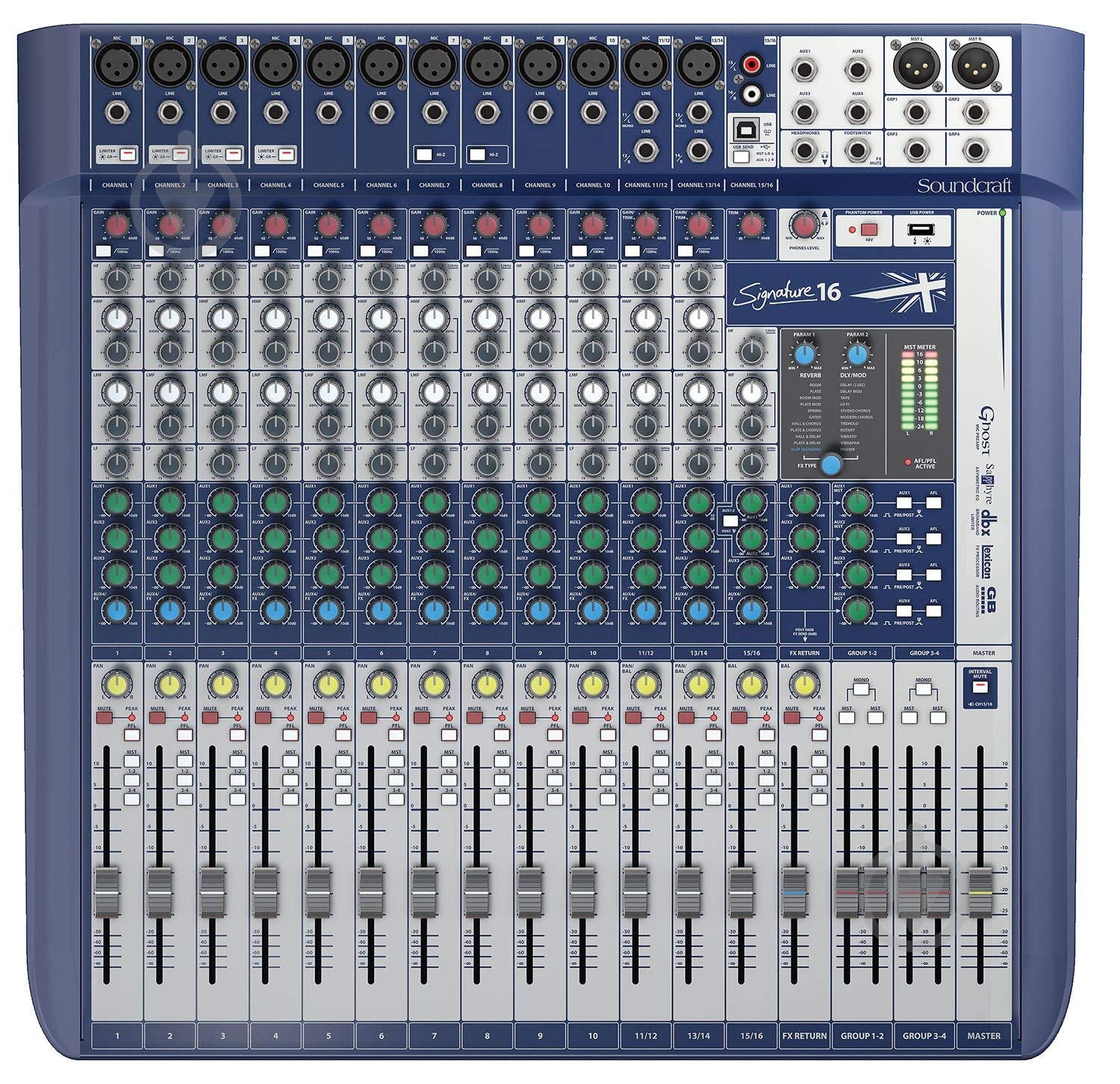 Пульт микшерный Soundcraft Signature 16 - фото 1